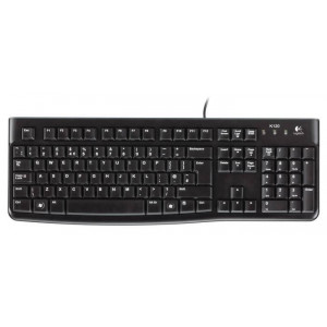 Logitech K120 Wired USB Keyboard for Business 920-002508 (Qwerty International)